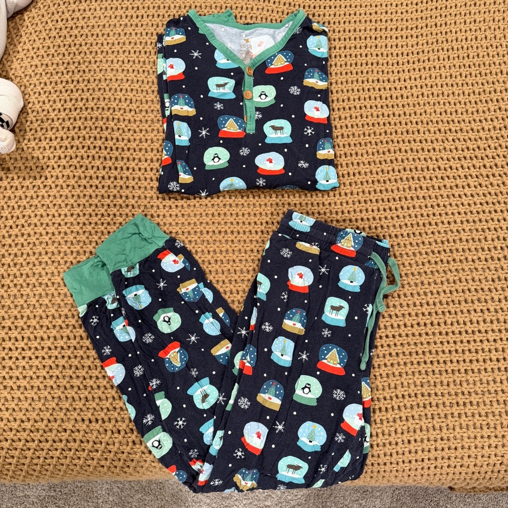 Cozy Pajamas with Fun Winter Print